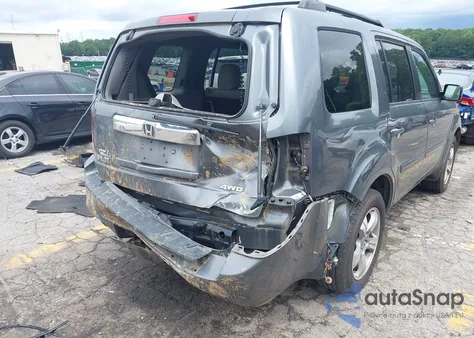 2013 Honda Pilot Ex-L из США, поврежденный, VIN 5FNYF4H55DB065023